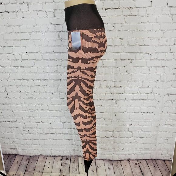 NUX NEW Tiger Print Yoga Leggings S Athletic - Picture 4 of 6